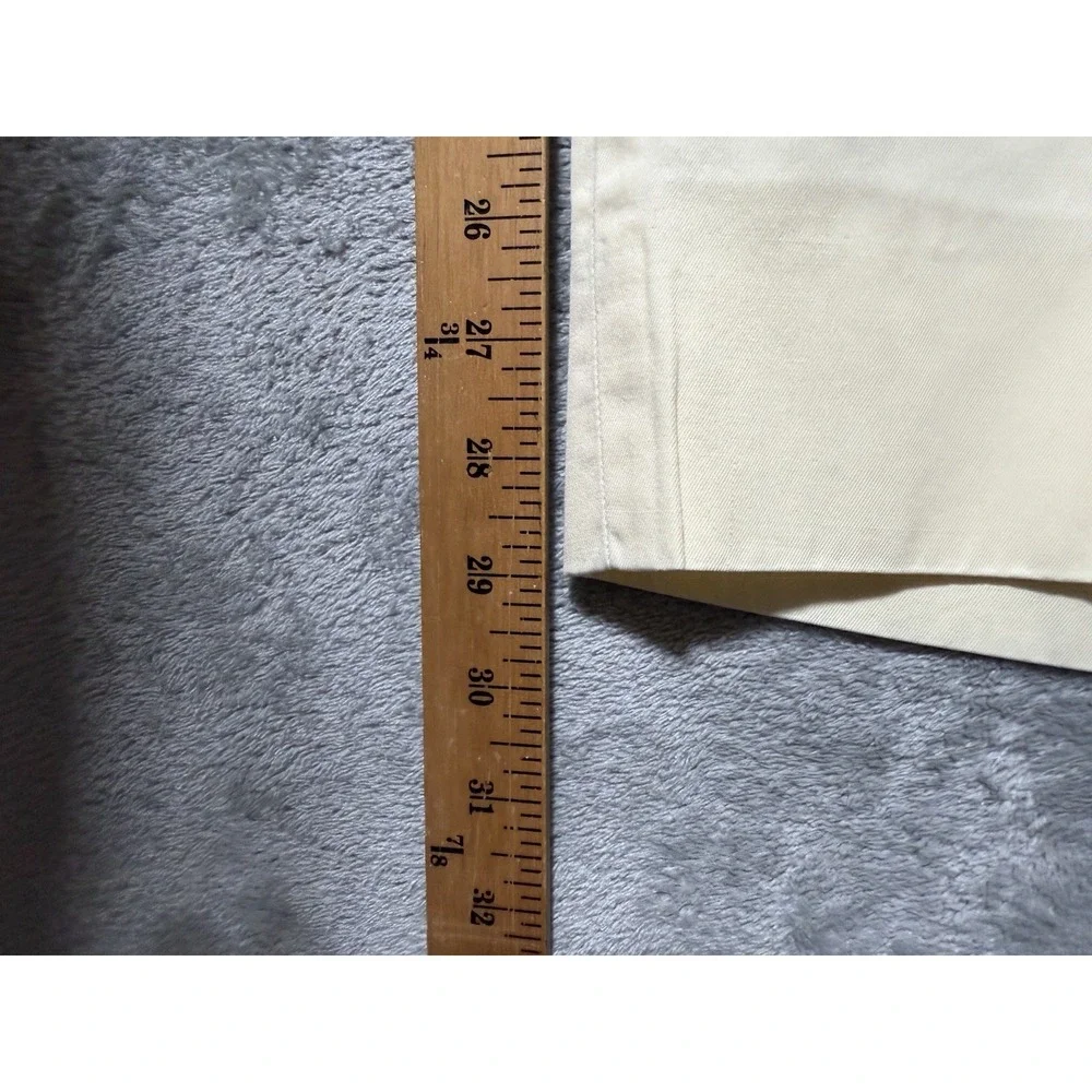 Maus & Hoffman Pants Mens 42x29‎ Cream Sea Island Cotton USA Made